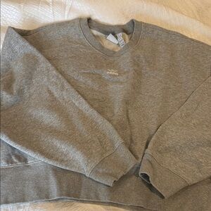Adidas Women's Gray Sweatshirt